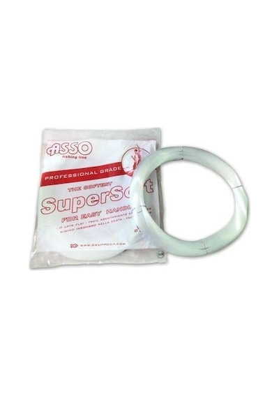 Asso Super Soft Çile 1000mt Monofilament Misina Beyaz Standart - 0.80 Mm