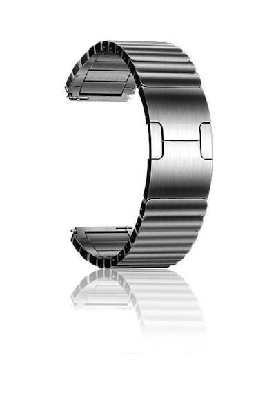 Xiaomi Amazfit Pace Uyumlu Krd-35 22mm Metal Nrtk Kordon-gri
