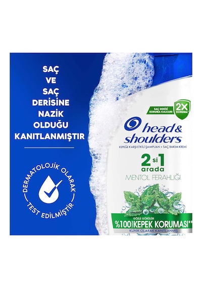 Head & Shoulders Mentol Ferahlığı 2in1 Şampuan 625 ML