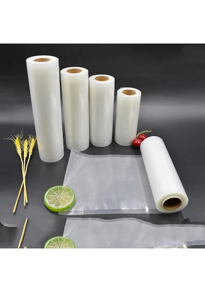 Adet Tırtıklı Vakum Poşeti Seti 15x20 Cm Gıda Ev Tipi Vakum Paketleme Poşetleri Sızdırmaz Dayanıklı Et Sebze H