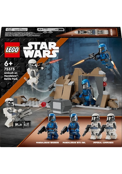LEGO® Star Wars™ Mandalore™ Pususu Savaş Paketi 75373 - 6+ Yaratıcı Oyuncak Yapım Seti (109 Parça)