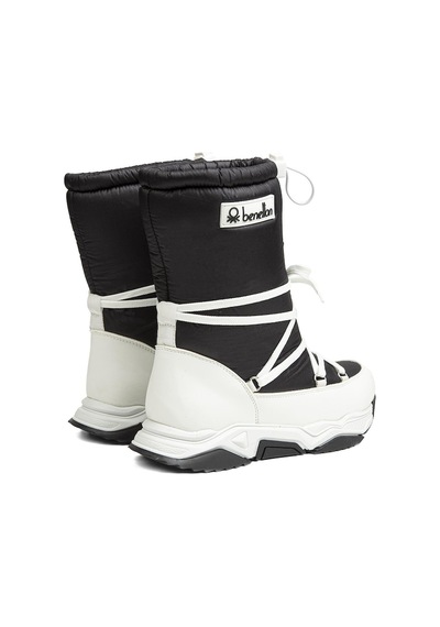 United Colors Of Benetton Benetton® | Bn-30392 - 3256 Siyah Beyaz - Kadın Bot