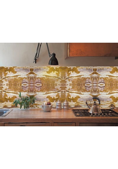 Tink Kendinden Yapışkanlı Etnik Desenli Pvc Panel 41x62 Cm