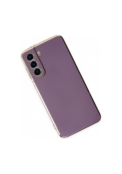 Samsung Uyumlu Galaxy S21 Kılıf Volet Luxury Seri Kamera Korumalı Silikon Kapak