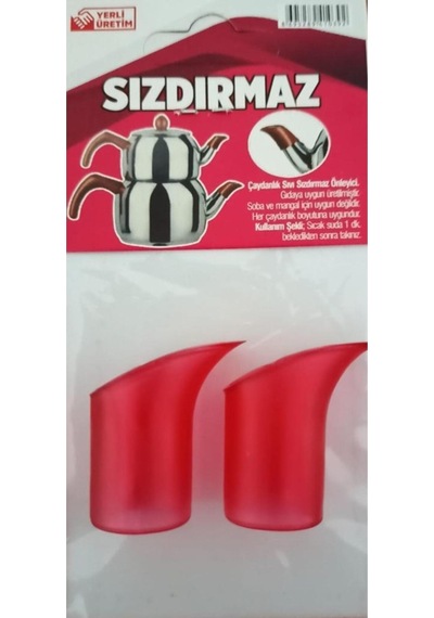 Çaydanlık Sızdırmasını Önleyici Aparat Mavi Sızdırmatik 2 Paket Plastik Çok Renkli Diğer