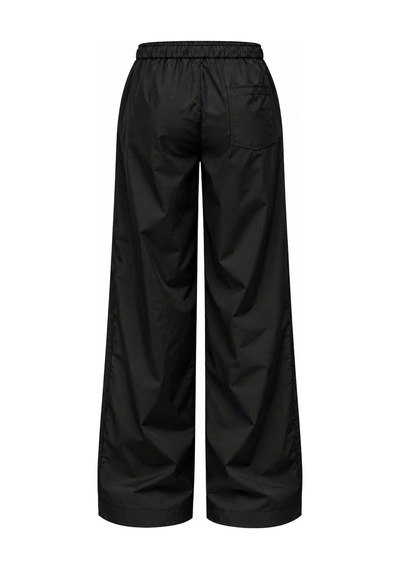 Laluvia Siyah Bomber Saten Pantolon - 2y9663 - 51229