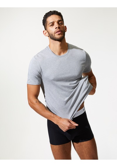 Marks & Spencer Supima Pamuk Pijama Üstü T07001602A Gri