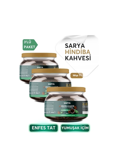 Sarya Hindiba Kahve 3 x 150 G