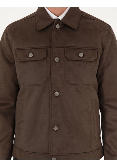 Pierre Cardin Erkek Kahverengi Deri Mont-kaban 50300520-400
