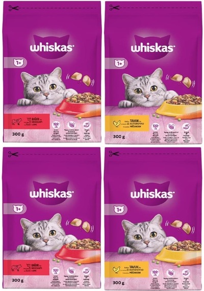 Whiskas İkili Lezzet Deneme Paketi 4 Adet