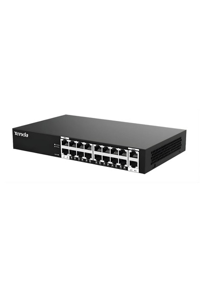 Tenda S218gpc-bh 16fe Poe+ Port 167w , 2x Ge 10/100/1000 Uplink Switch