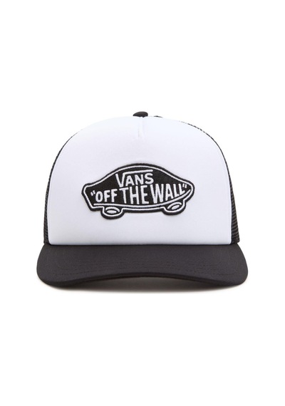 Vans Classic Patch Curved Bill Trucker Vn00066xy281 - Black/white Siyah - Beyaz