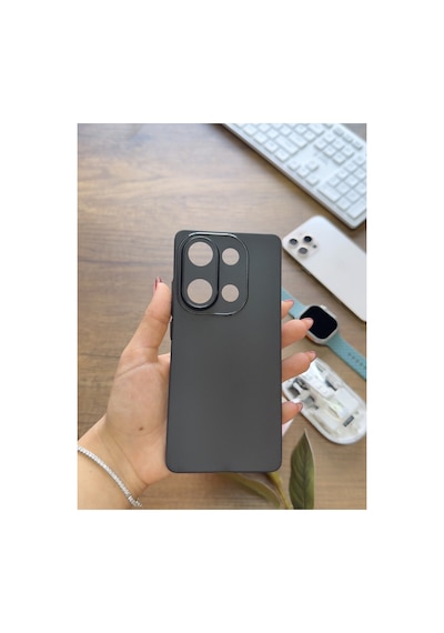 Redmi Note 13 Pro 4g Uyumlu Süper İnce Mat Ultra Thin Silikon Kılıf Lacivert
