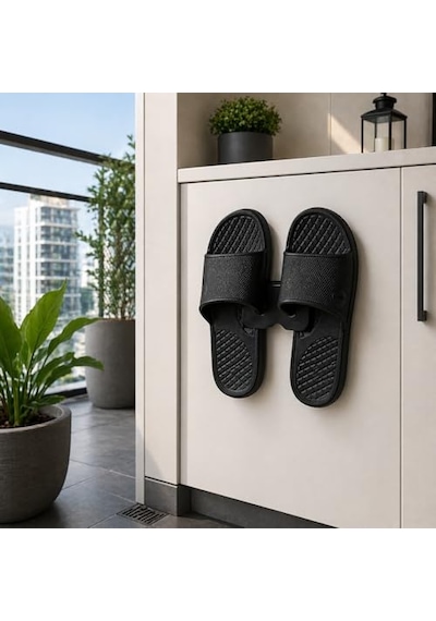 Orret Home Duvara Yapıştırılabilir Terlik Askısı Metal Terlik Organizeri Banyo Terlik Tutucu Yapışkanlı Duvar Askılığı Çift Terlik Aparatı Siyah Minimalist Tasarım Açık Ceviz Orret Home Duvara Yapıştırılabilir Terlik Askısı Metal Terlik Organizeri Banyo Terlik Tutucu Yapışkanlı Duvar Askılığı Çift Terlik Aparatı Siyah Minimalist Tasarım Açık Ceviz