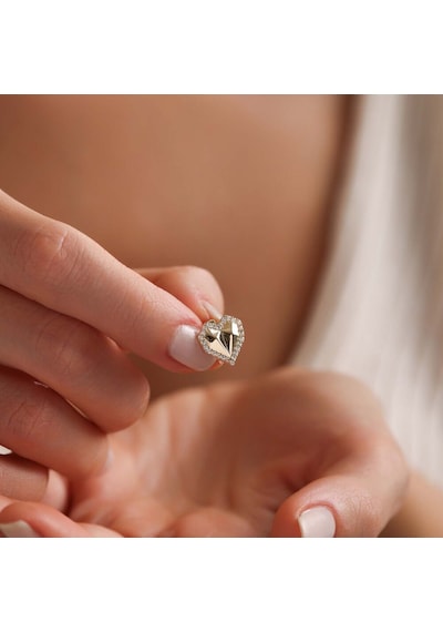 14 Ayar Kalpli Charm Uç Bilezik 1,0 Cm T13233
