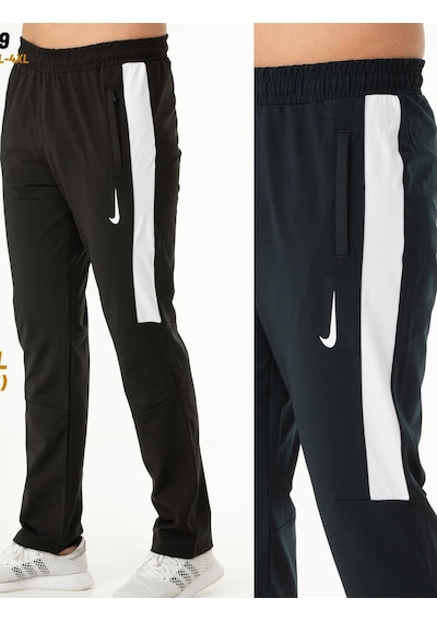 Nike Ed-2799 Erkek Battal Polyester Eşofman Altı Siyah