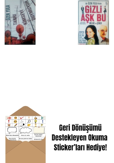 Tanrı Kimseyi Duymuyor + Gizli Aşk Bu + Okuma Sticker'ları
