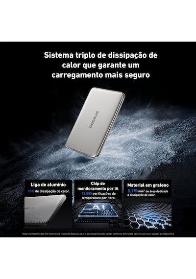 Lexroo Am41 Picogo 0.3" Ultra İnce 5000mah Magsafe Kablosuz Powerbank,titanyum Çok Renkli