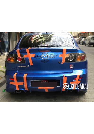 Kit Garaj Mazda 3 Difüzör Plastik Boyasız
