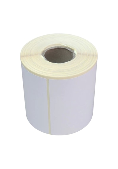 500 Sarımlı 100x100mm Termal Barkod Etiketi 1.kalite Hamur Rulo Kargo Etiketi Güçlü Yapışkanlı Zebra 1 Adet