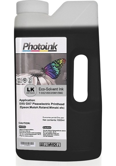 Dx5 Ve Dx7/5113 Kafalar İçin 1000 Ml Açık Siyah Lıght Black
