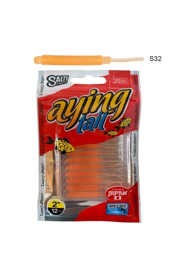 Lucky John Aying Tail 2'' 5.1cm Lrf Silikonu 12'li Paket