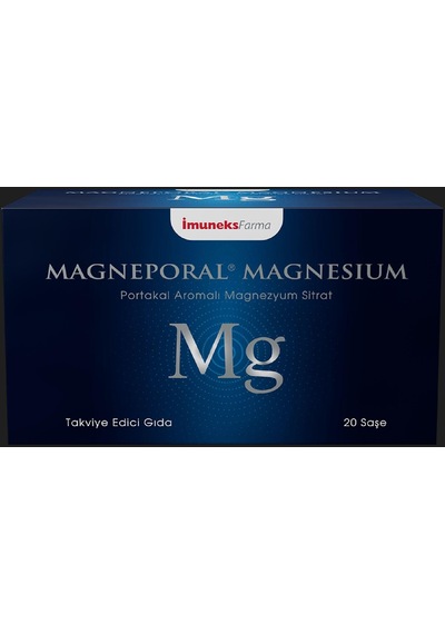 Imuneks Magneporal Magnezyum 20 Saşe