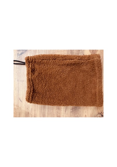 Ladycolor Peluş Kahverengi Kışlık Kadın Boyunluk Kahve