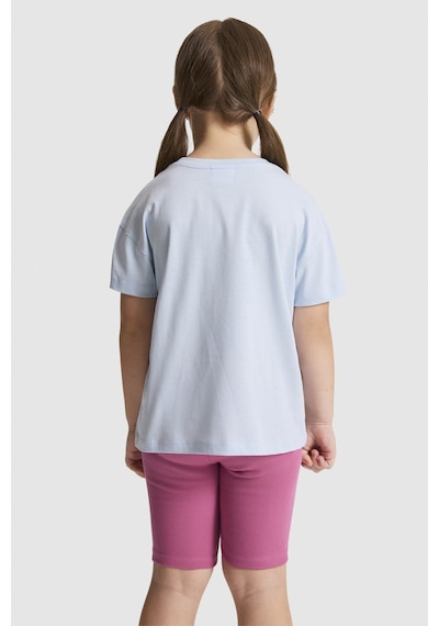 U.S. Polo Assn. Kız Çocuk Açık Mavi Tişört Basic 50325609-vr003 Acık Mavı