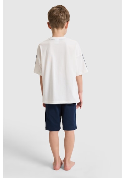 U.s. Polo Assn. Erkek Çocuk Beyaz Pijama Takım 50327249-vr013