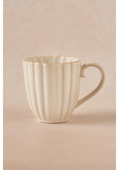 Karaca Daisy Kupa 380 Ml Krem