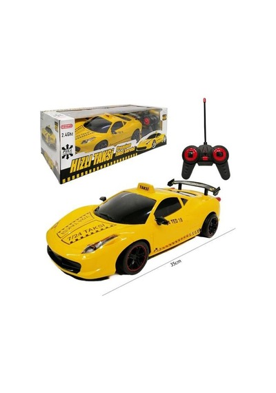 1:12 Uzaktan Kumandalı Şarjlı Süper Car Taksi Araba