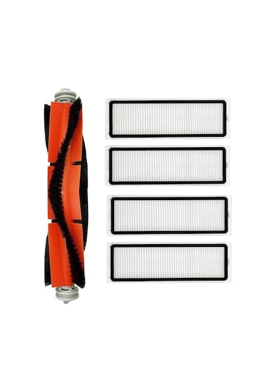 Xiaomi Mop 2c Xmstjqr2c Uyumlu 1 Adet Ana Fırça 4 Adet Filtre