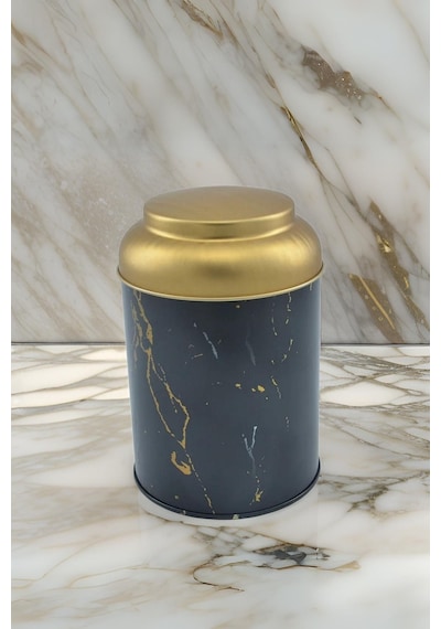 Ef110-50 Marble Black Desenli Baharatlık 1 Lt Çok Renkli