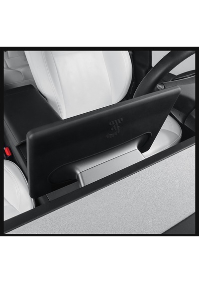 Tesla Model Y Juniper İçin Uyumlu Silikon Ekran Koruyucu Çerçeve Siyah