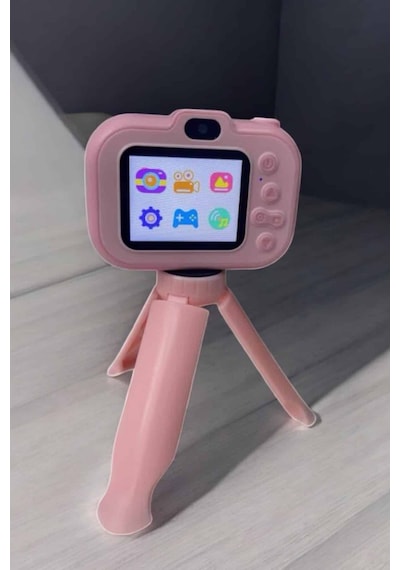 Ayaklı Mini Fotoğraf Makinesi Çocuk Için Eğitici Glblseme - 9 Video Kamera