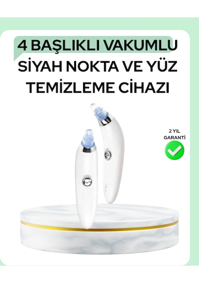 Gözenek Açıcı Buhar Etkili Vakumlu Siyah Nokta Temizleyici Farklı Cilt Tiplerine Uygun