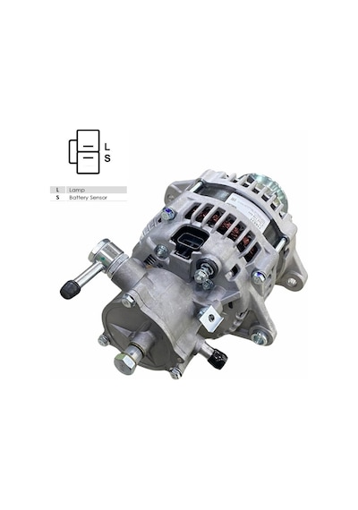 24v Alternatör Dinamo 80 A L-s Çift Fiş Klimalı Isuzu Turkuaz Otobüs/kamyon
