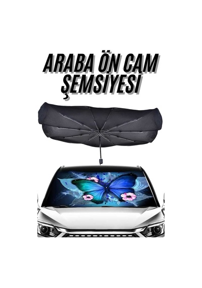 Güneş Önleyici Katlanabilir Oto Araba Güneşlik Şemsiye Tip Ön Cam 89416871