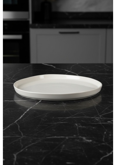 6'lı Vogue Servis Tabağı 26cm Krem Rinart