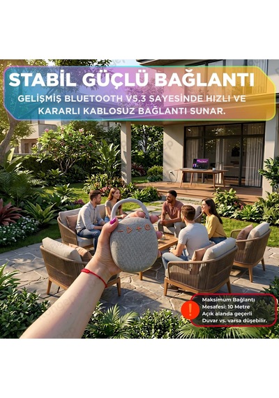 Travel-sound Taşınabilir Bluetooth Hoparlör V5.3 Önü Kumaş Kaplı Tft/aux/usb Destekli Rgb Işıklı Ipx6 Su Sıçramalarına Dayanıklı Type-c Şarjlı Kablosuz Speaker Gri Travel-sound Taşınabilir Bluetooth Hoparlör V5.3 Önü Kumaş Kaplı Tft/aux/usb Destekli Rgb Işıklı Ipx6 Su Sıçramalarına Dayanıklı Type-c Şarjlı Kablosuz Speaker Gri
