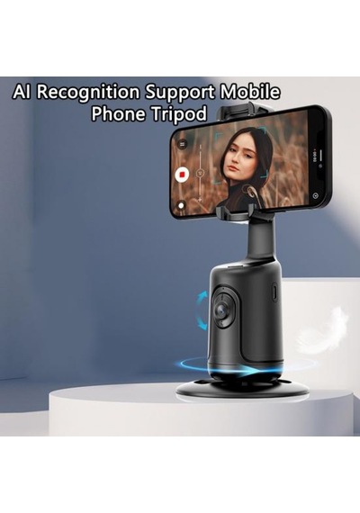 Hobimtek P01 360° Hareket Sensörlü Akıllı Çekim Selfie Video Tripodu