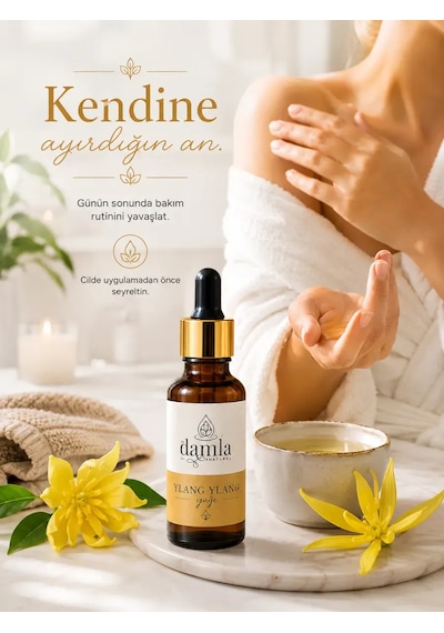 Biodamla Natural Ylang Ylang Yağı 20 Ml