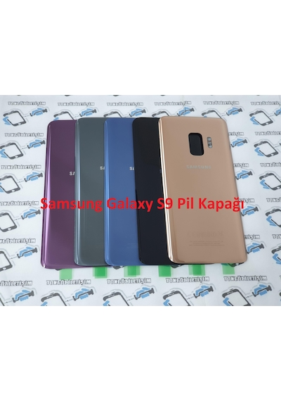 Samsung Uyumlu Galaxy S9 Arka Pil Batarya Kapağı (Cam) (263123231)