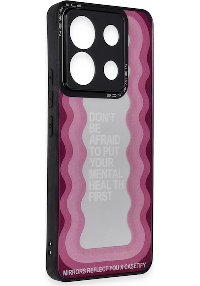 Newface Xiaomi Redmi Note 13 Pro 5g Kılıf Mirror Desenli Kapak - Mirror - 11 Çok Renkli