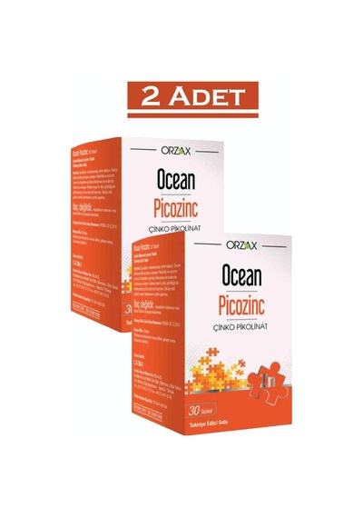 Ocean Picozinc 30 Tablet 2 Adet