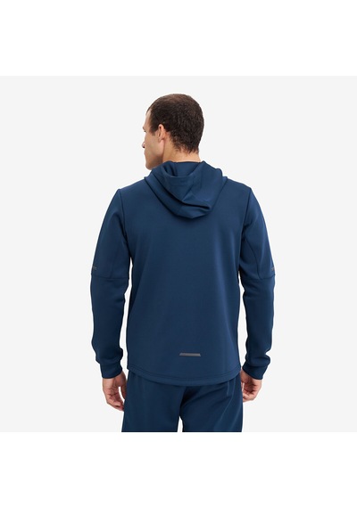 Lescon Mavi Erkek Fermuarlı Kapüşonlu Sweatshirt 26n-1163