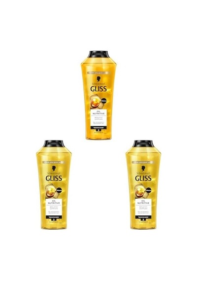 Oil Nutritive Şampuan 400ml 3lü Paket