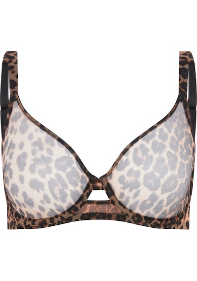Agent Provocateur Lucky Bra Leopard Desenli Sütyen - Günlük Rahatlık Ve Şık Kapsül Tasarımı Leopar