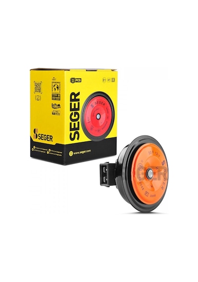 Seger-50f Midi Disk Korna 12v Didit , İnce Ses, Molex Soket Hyu